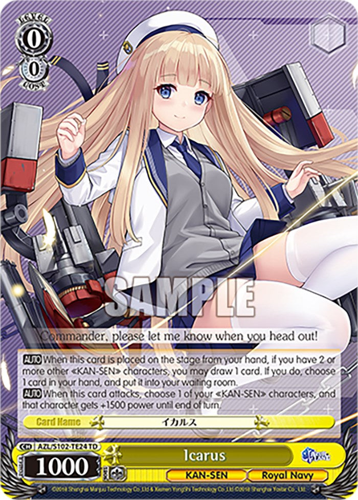 Icarus (AZL/S102-TE24 TD) [Azur Lane] | Cracking-Singles
