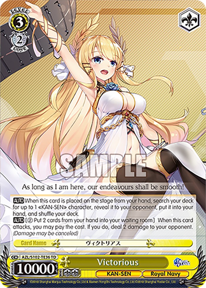 Victorious (AZL/S102-TE36 TD) [Azur Lane] | Cracking-Singles