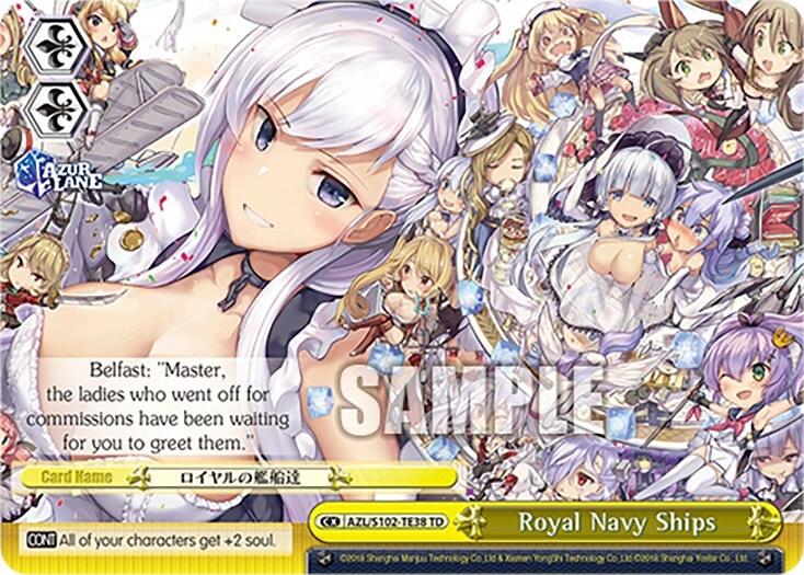 Royal Navy Ships (AZL/S102-TE38 TD) [Azur Lane] | Cracking-Singles