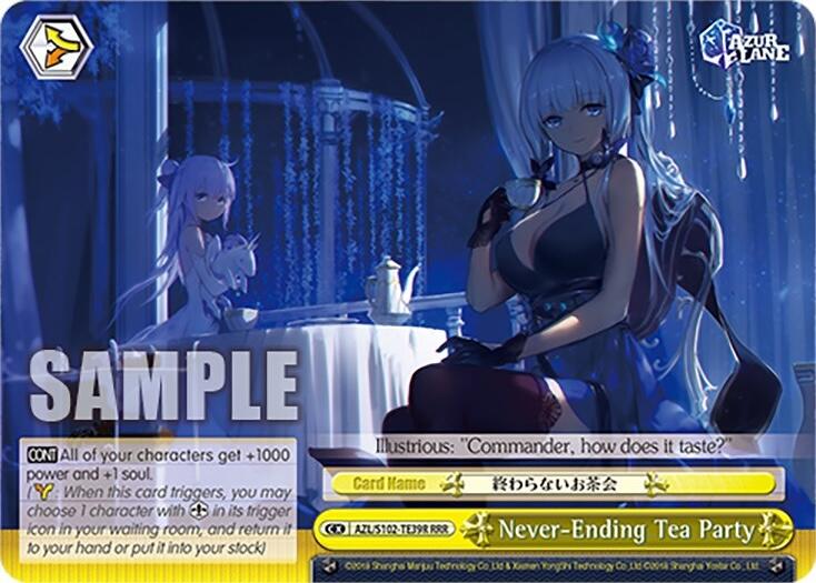 Never-Ending Tea Party (AZL/S102-TE39R RRR) [Azur Lane] | Cracking-Singles