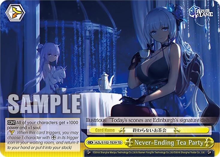 Never-Ending Tea Party (AZL/S102-TE39 TD) [Azur Lane] | Cracking-Singles