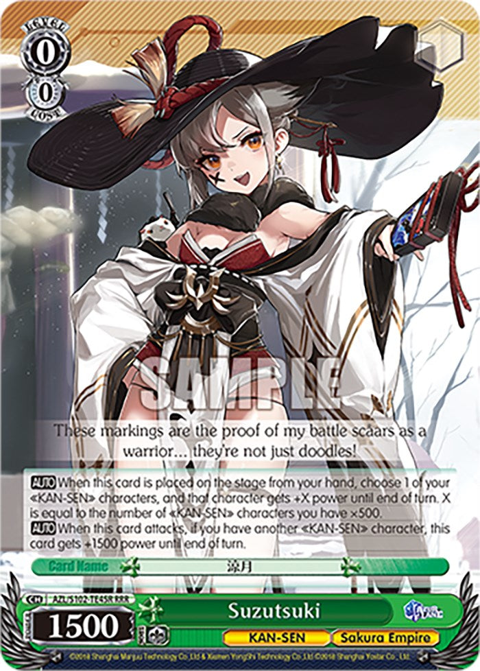 Suzutsuki (AZL/S102-TE45R RRR) [Azur Lane] | Cracking-Singles