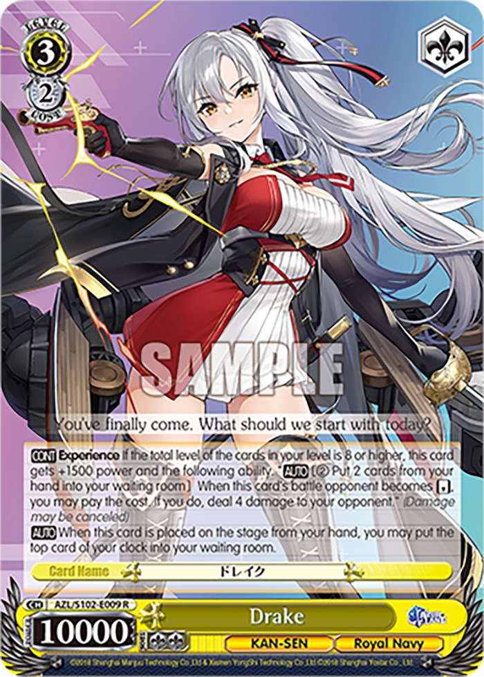 Drake (AZL/S102-E009 R) [Azur Lane] | Cracking-Singles