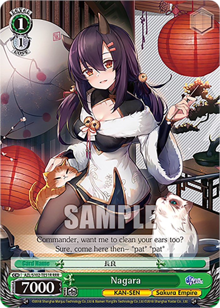 Nagara (AZL/S102-TE51R RRR) [Azur Lane] | Cracking-Singles