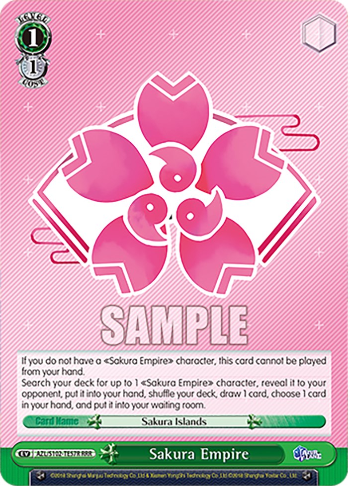 Sakura Empire (AZL/S102-TE57R RRR) [Azur Lane] | Cracking-Singles
