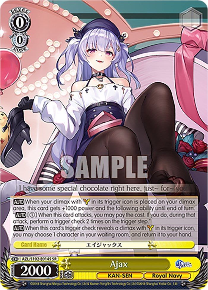 Ajax (AZL/S102-E014S SR) [Azur Lane] | Cracking-Singles