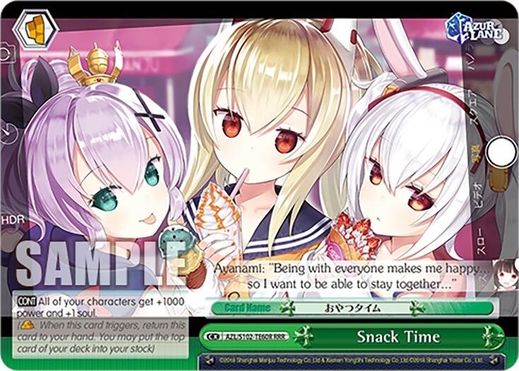 Snack Time (AZL/S102-TE60R RRR) [Azur Lane] | Cracking-Singles