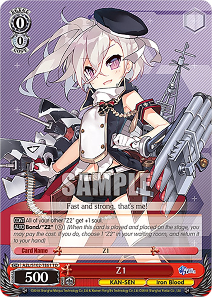 Z1 (AZL/S102-TE61 TD) [Azur Lane] | Cracking-Singles