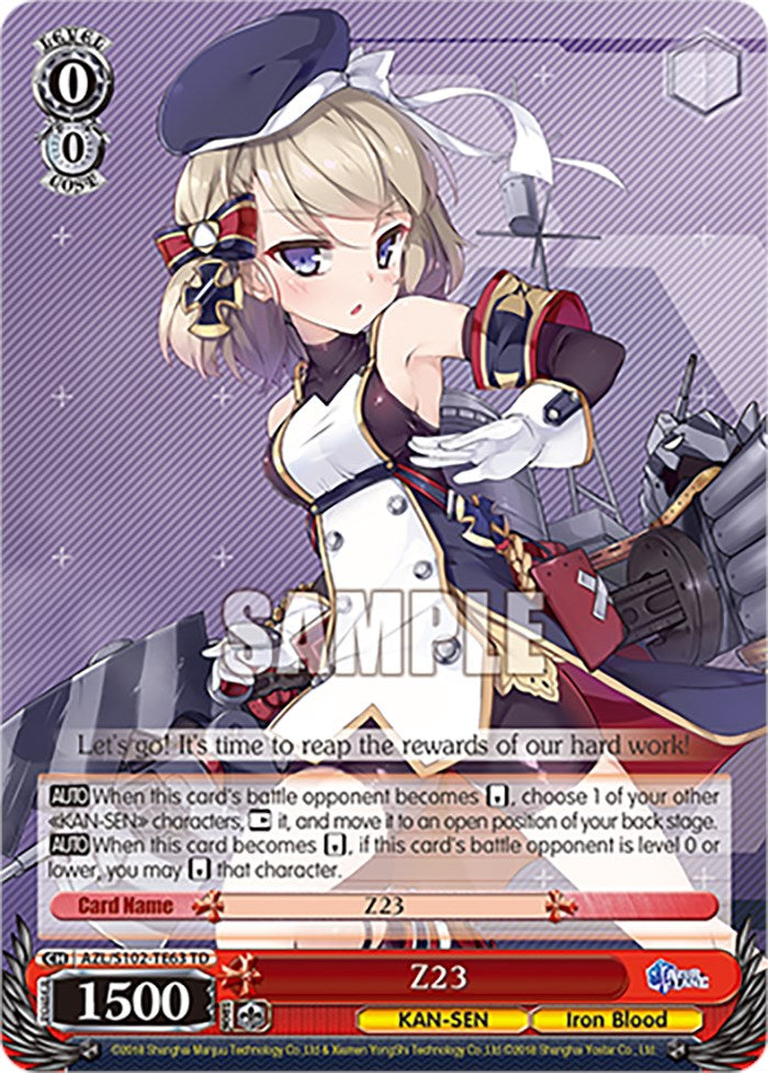 Z23 (AZL/S102-TE63 TD) [Azur Lane] | Cracking-Singles