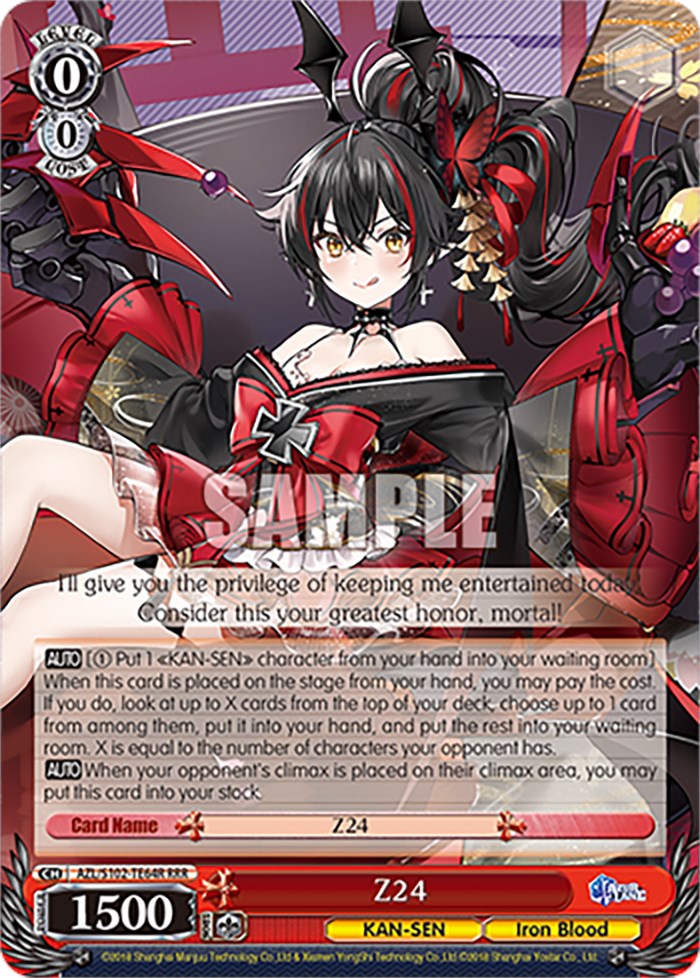 Z24 (AZL/S102-TE64R RRR) [Azur Lane] | Cracking-Singles