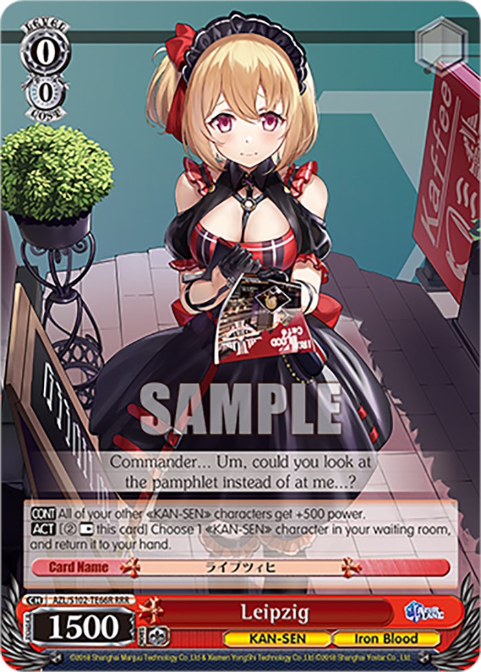Leipzig (AZL/S102-TE66R RRR) [Azur Lane] | Cracking-Singles