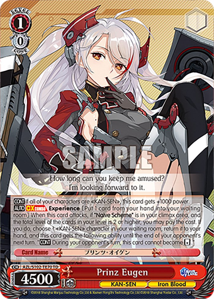 Prinz Eugen (AZL/S102-TE70 TD) [Azur Lane] | Cracking-Singles