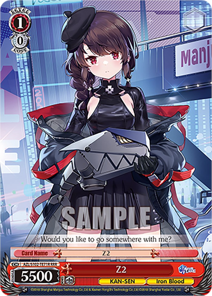 Z2 (AZL/S102-TE71R RRR) [Azur Lane] | Cracking-Singles