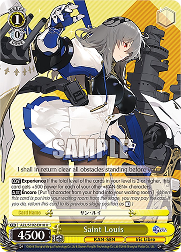 Saint Louis (AZL/S102-E018 U) [Azur Lane] | Cracking-Singles