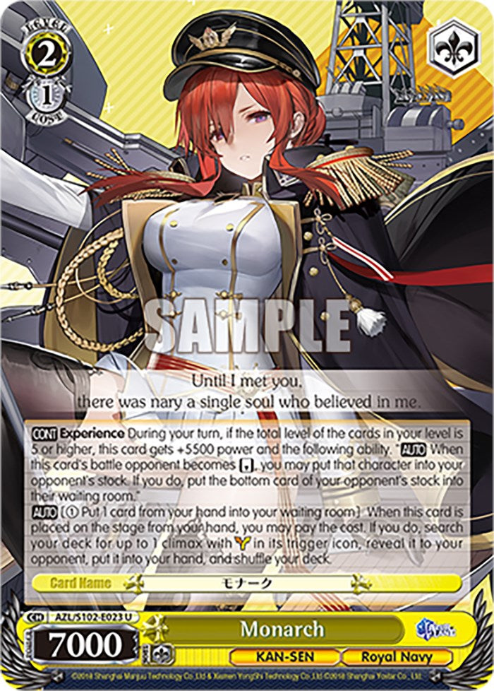 Monarch (AZL/S102-E023 U) [Azur Lane] | Cracking-Singles