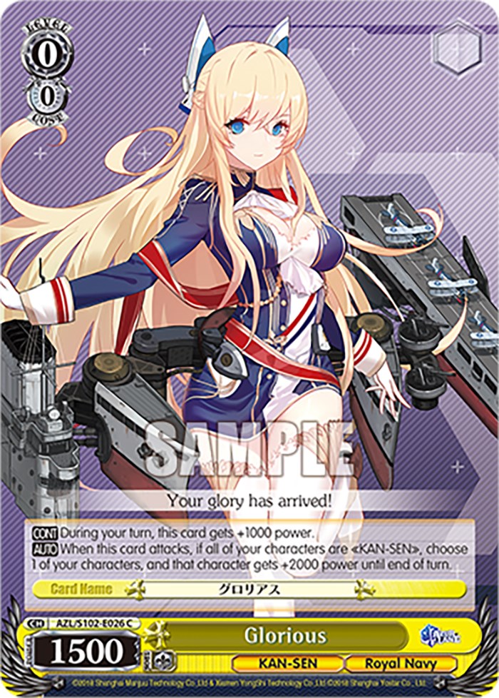 Glorious (AZL/S102-E026 C) [Azur Lane] | Cracking-Singles