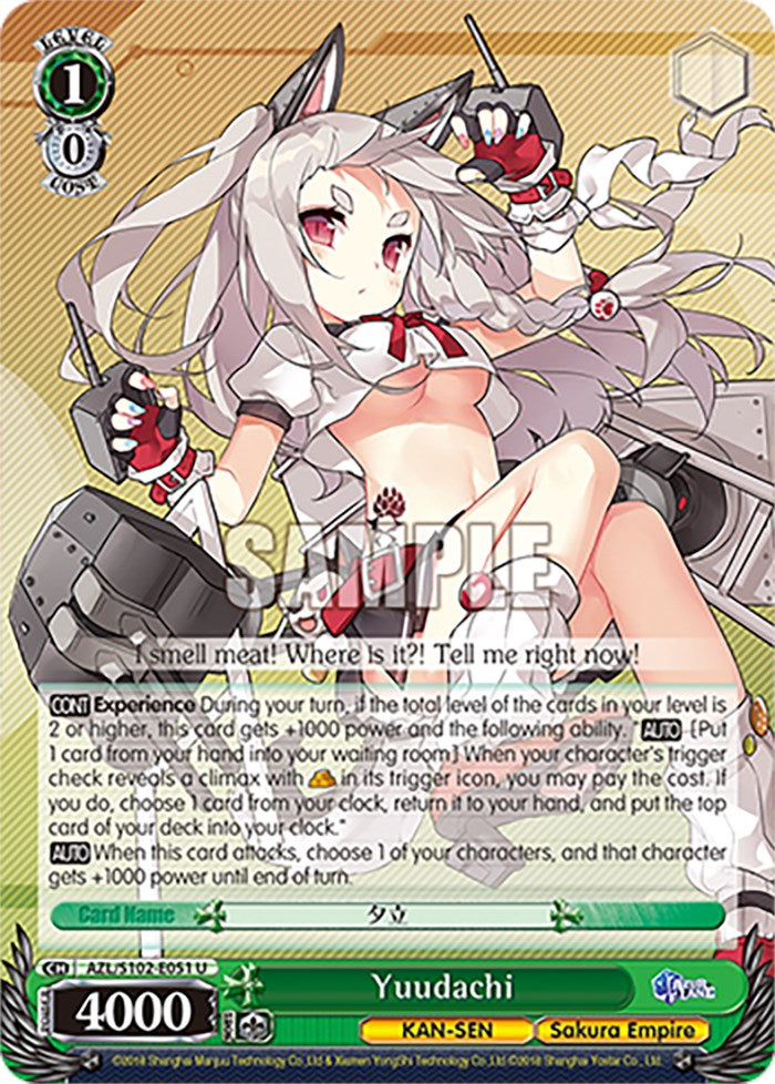Yuudachi (AZL/S102-E051 U) [Azur Lane] | Cracking-Singles