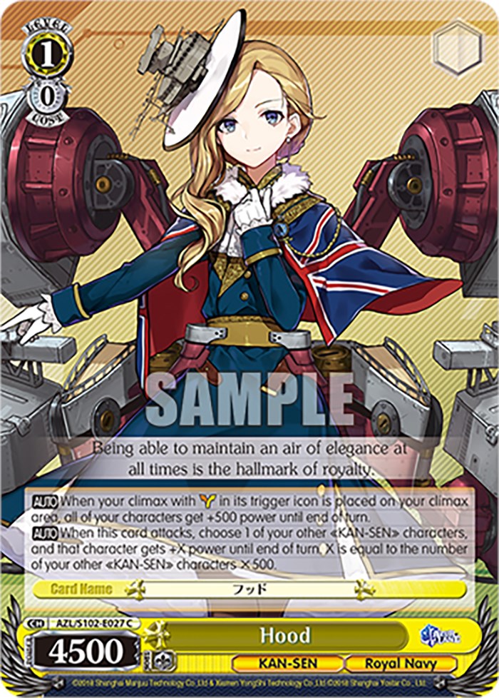 Hood (AZL/S102-E027 C) [Azur Lane] | Cracking-Singles
