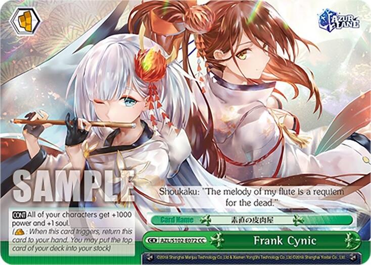 Frank Cynic (AZL/S102-E072 CC) [Azur Lane] | Cracking-Singles