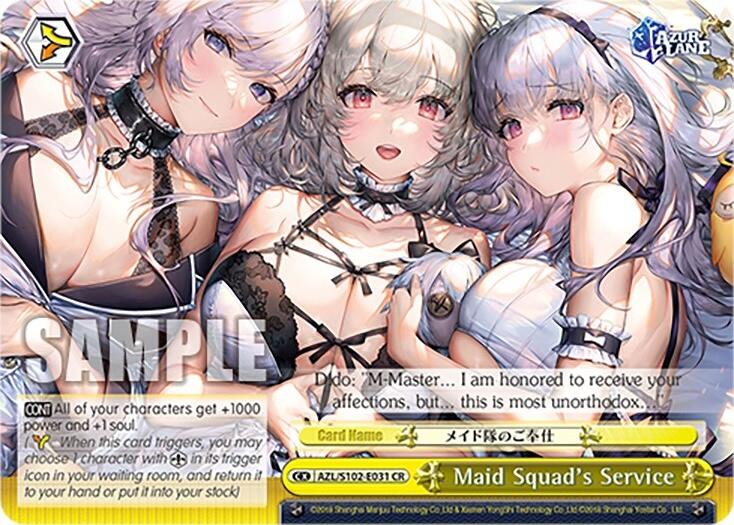 Maid Squad's Service (AZL/S102-E031 CR) [Azur Lane] | Cracking-Singles