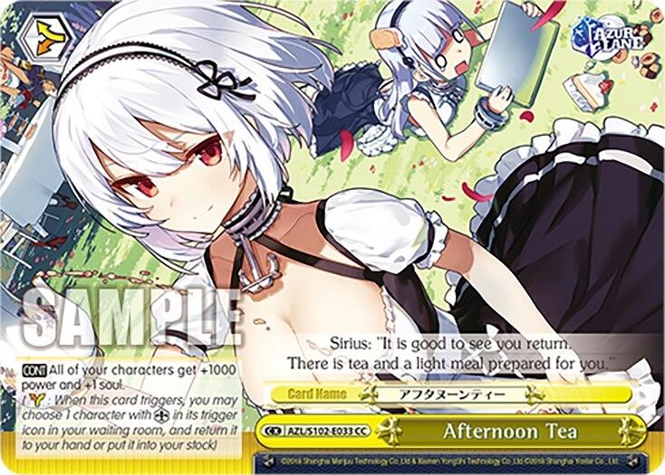 Afternoon Tea (AZL/S102-E033 CC) [Azur Lane] | Cracking-Singles