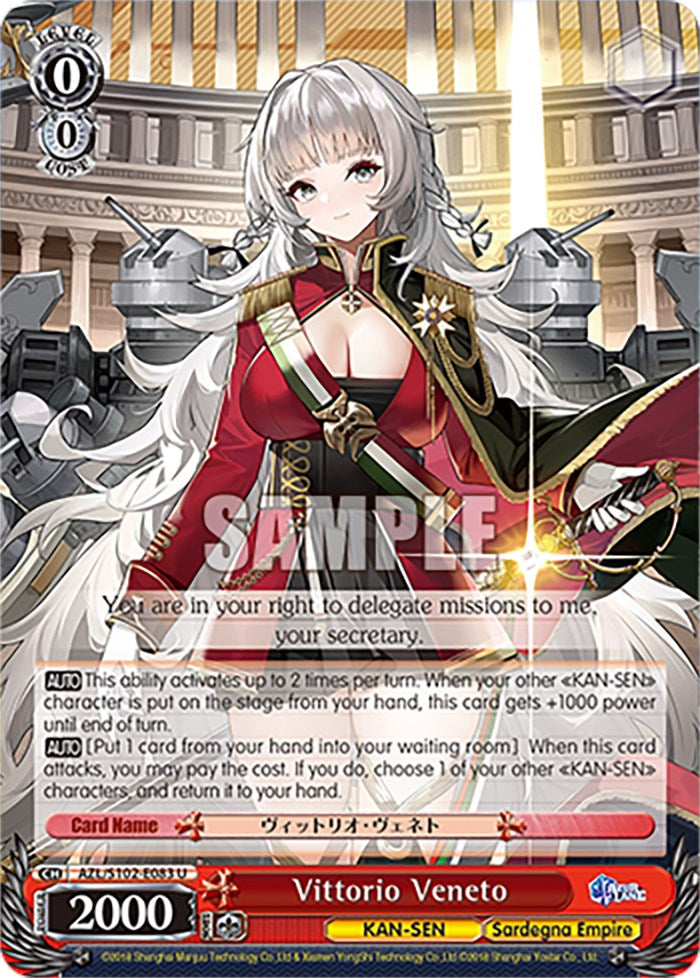 Vittorio Veneto (AZL/S102-E083 U) [Azur Lane] | Cracking-Singles