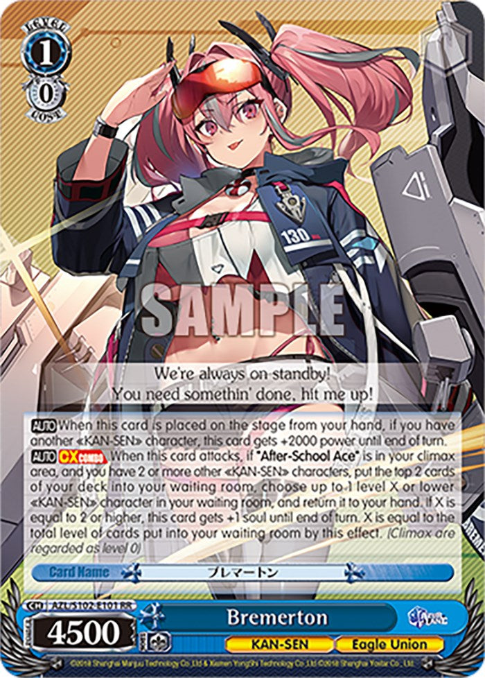 Bremerton (AZL/S102-E101 RR) [Azur Lane] | Cracking-Singles