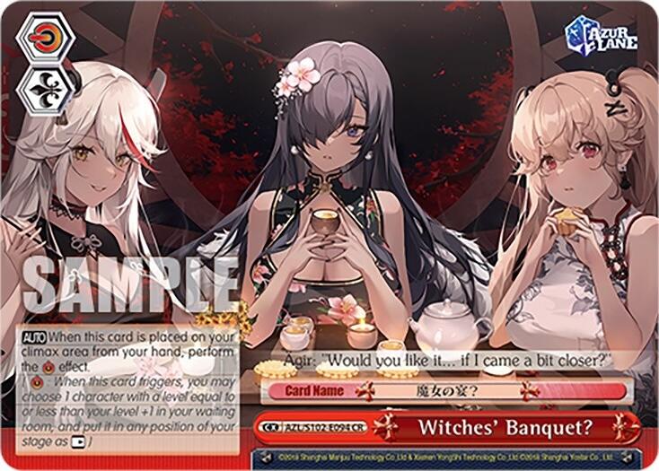 Witches' Banquet? (AZL/S102-E094 CR) [Azur Lane] | Cracking-Singles