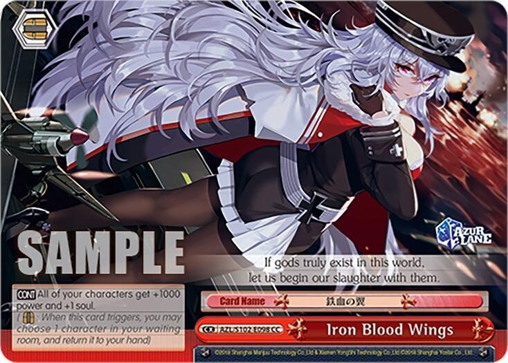 Iron Blood Wings (AZL/S102-E098 CC) [Azur Lane] | Cracking-Singles