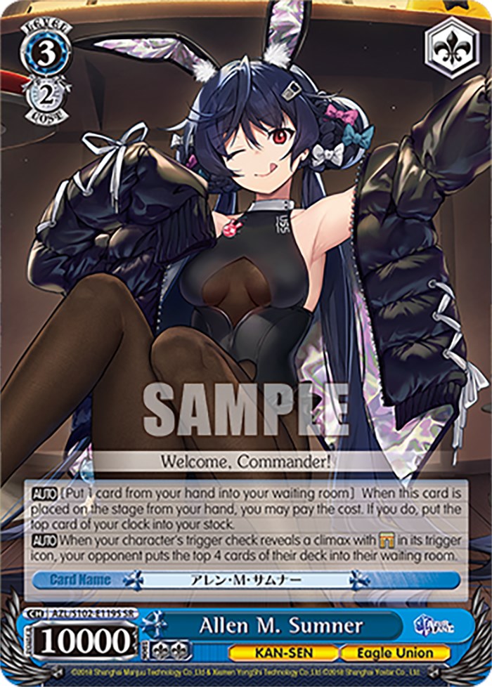 Allen M. Sumner (AZL/S102-E119S SR) [Azur Lane] | Cracking-Singles