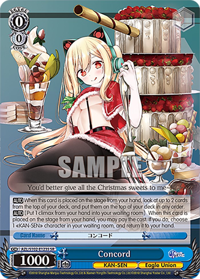 Concord (AZL/S102-E123S SR) [Azur Lane] | Cracking-Singles