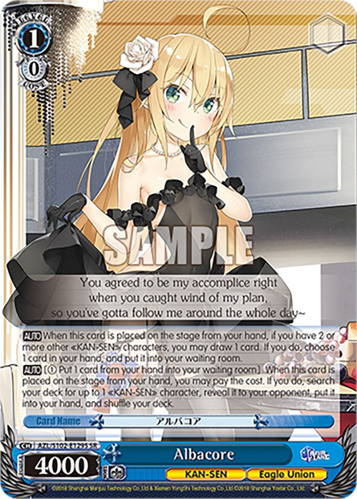 Albacore (AZL/S102-E129S SR) [Azur Lane] | Cracking-Singles
