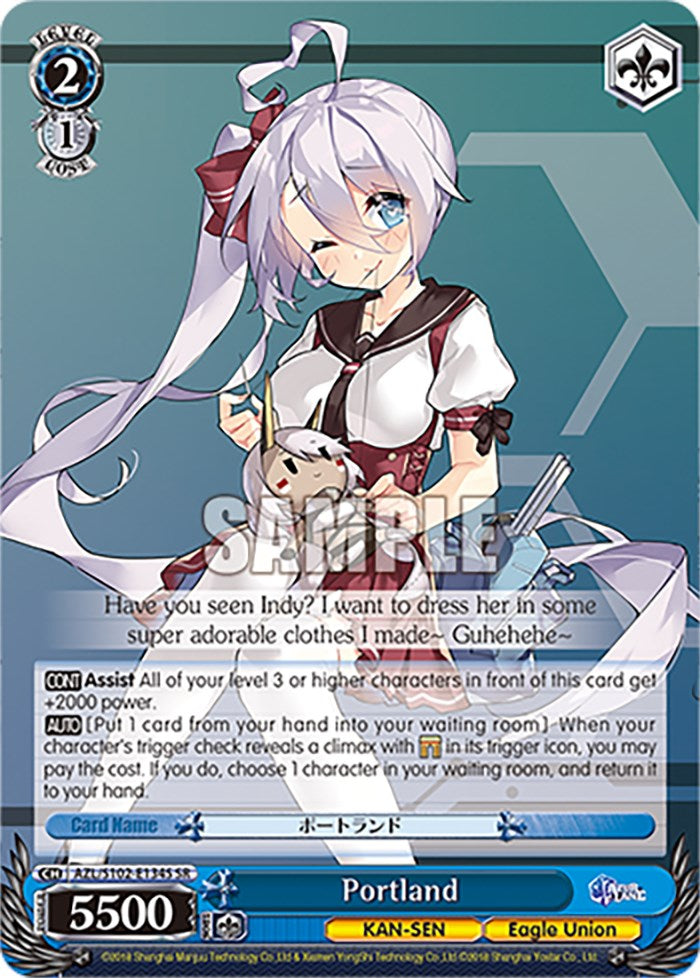 Portland (AZL/S102-E134S SR) [Azur Lane] | Cracking-Singles