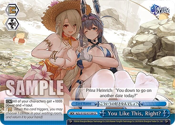 You Like This, Right? (AZL/S102-E138 CC) [Azur Lane] | Cracking-Singles