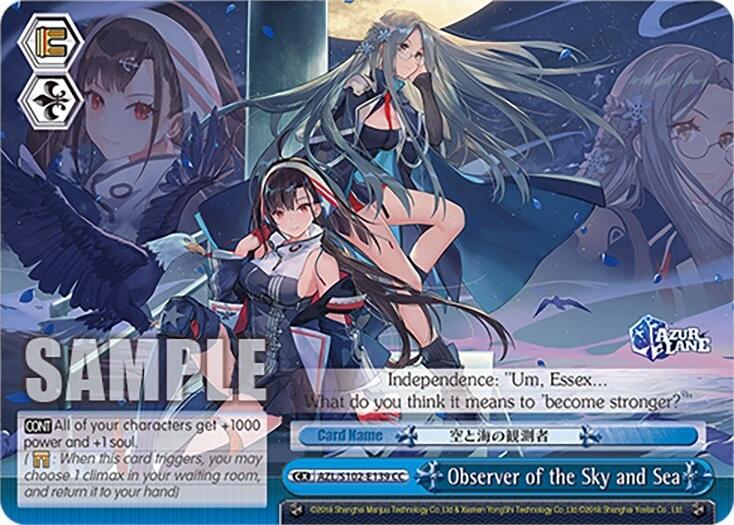 Observer of the Sky and Sea (AZL/S102-E139 CC) [Azur Lane] | Cracking-Singles