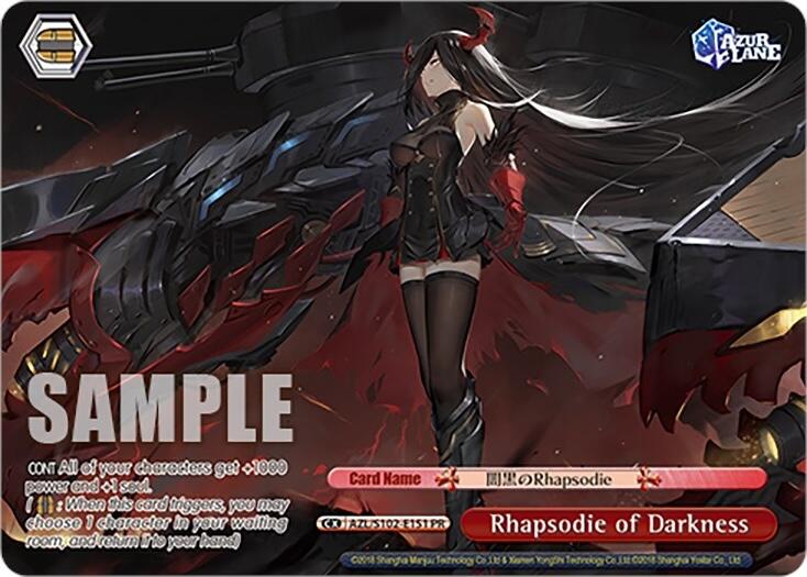 Rhapsodie of Darkness (AZL/S102-E151 PR) [Azur Lane] | Cracking-Singles