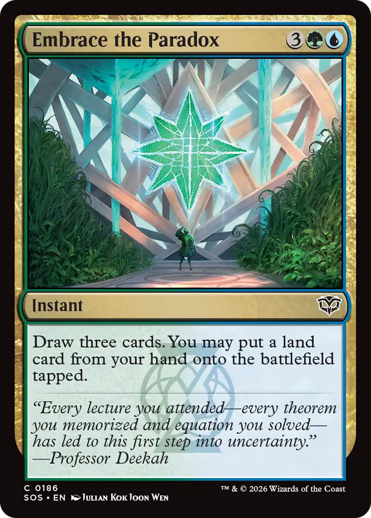 Embrace the Paradox [Secrets of Strixhaven] | Cracking-Singles