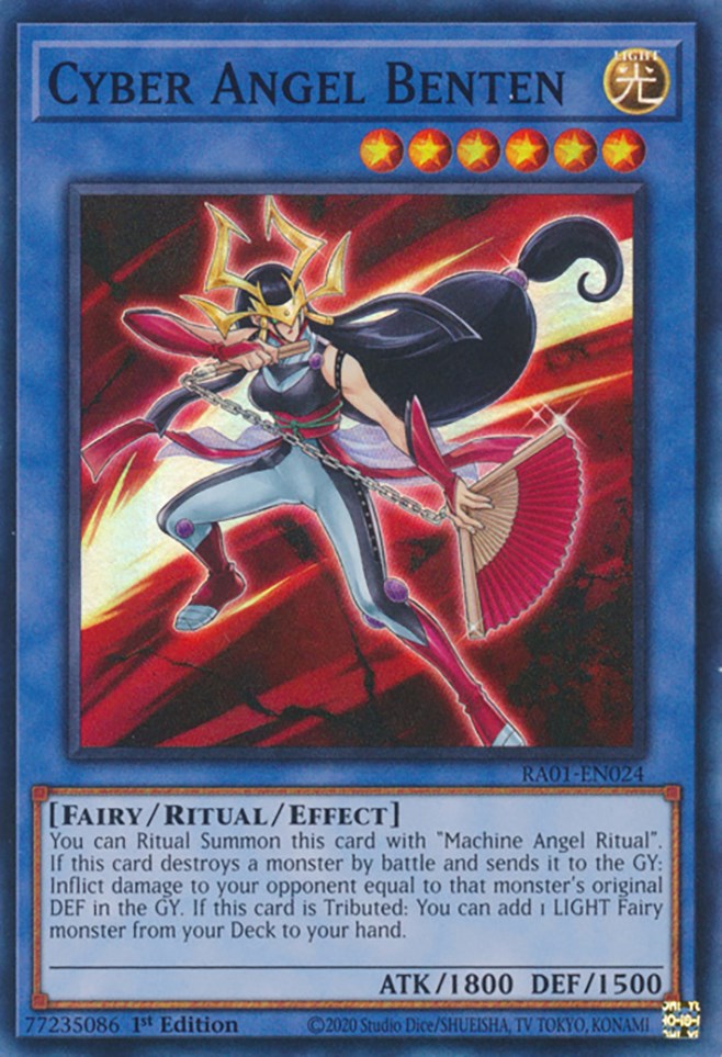 Cyber Angel Benten [RA01-EN024] Super Rare | Cracking-Singles