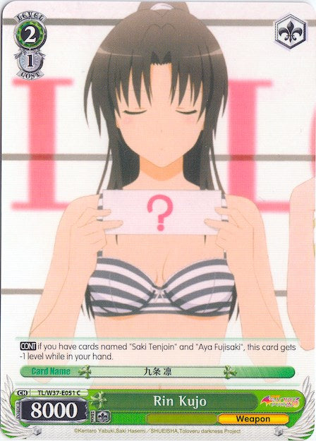 Rin Kujo (TL/W37-E051 C) [To Loveru Darkness 2nd] | Cracking-Singles