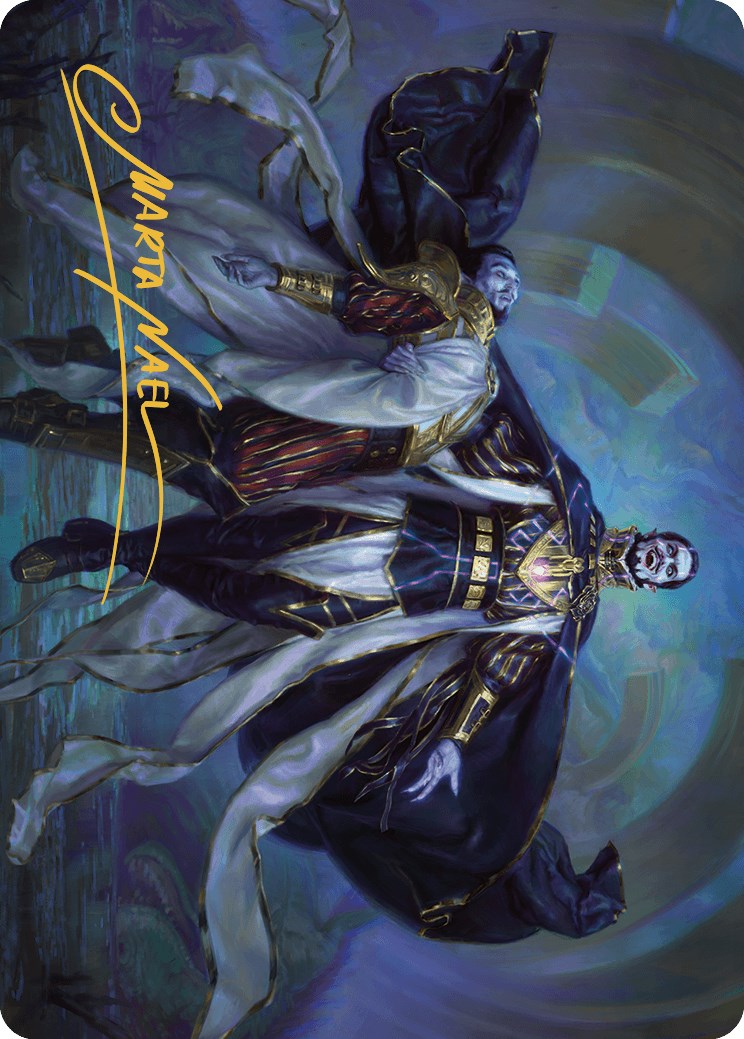 Vito, Fanatic of Aclazotz Art Card (Gold-Stamped Signature) [The Lost Caverns of Ixalan Art Series] | Cracking-Singles