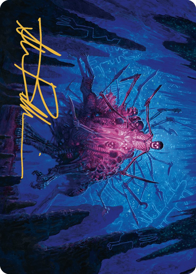 Uchbenbak, the Great Mistake Art Card (Gold-Stamped Signature) [The Lost Caverns of Ixalan Art Series] | Cracking-Singles