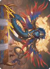 Ojer Pakpatiq, Deepest Epoch Art Card (13/81) (Gold-Stamped Signature) [The Lost Caverns of Ixalan Art Series] | Cracking-Singles
