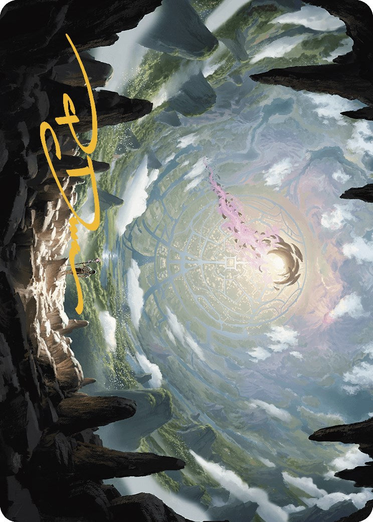The Core Art Card (Gold-Stamped Signature) [The Lost Caverns of Ixalan Art Series] | Cracking-Singles