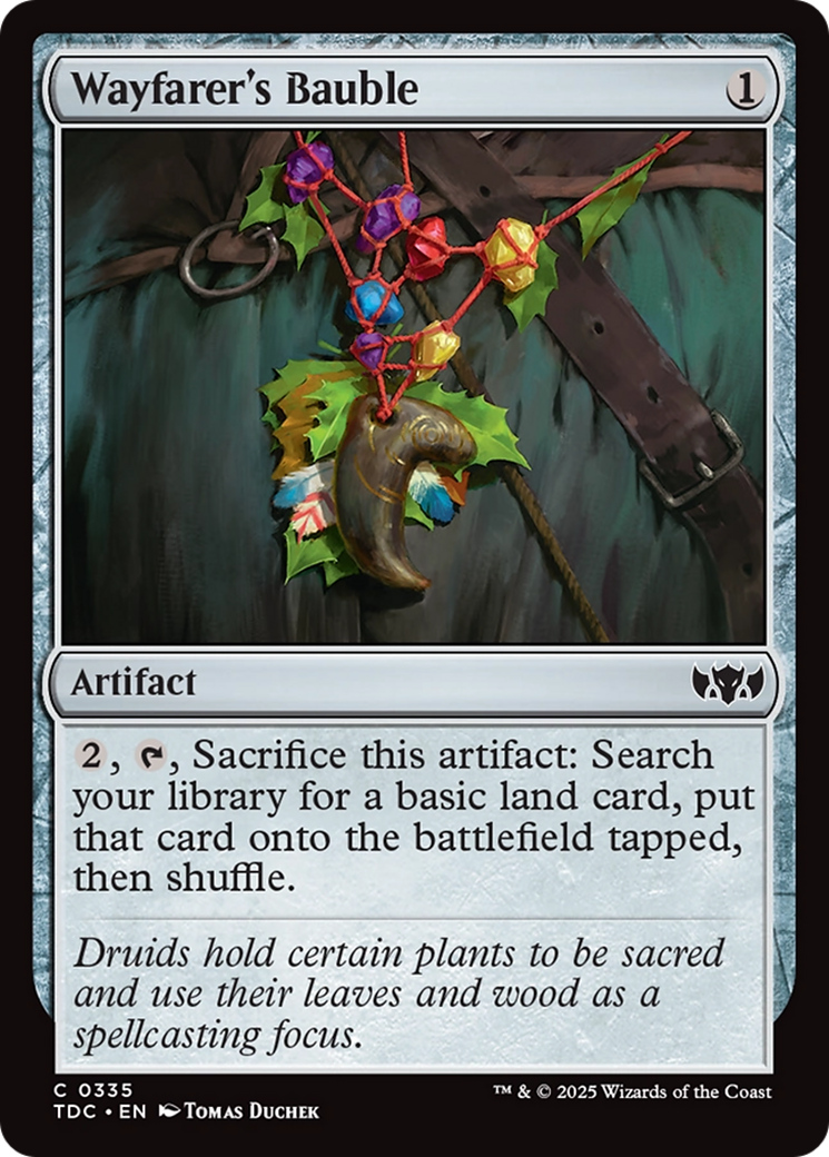 Wayfarer's Bauble [Tarkir: Dragonstorm Commander] | Cracking-Singles