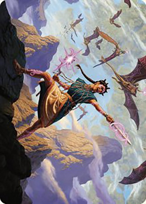 Warden of the Inner Sky Art Card [The Lost Caverns of Ixalan Art Series] | Cracking-Singles