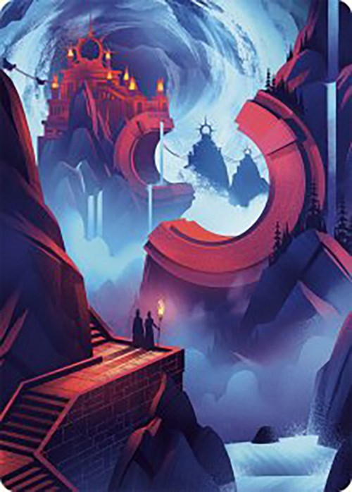 Mountain Art Card [The Lost Caverns of Ixalan Art Series] | Cracking-Singles