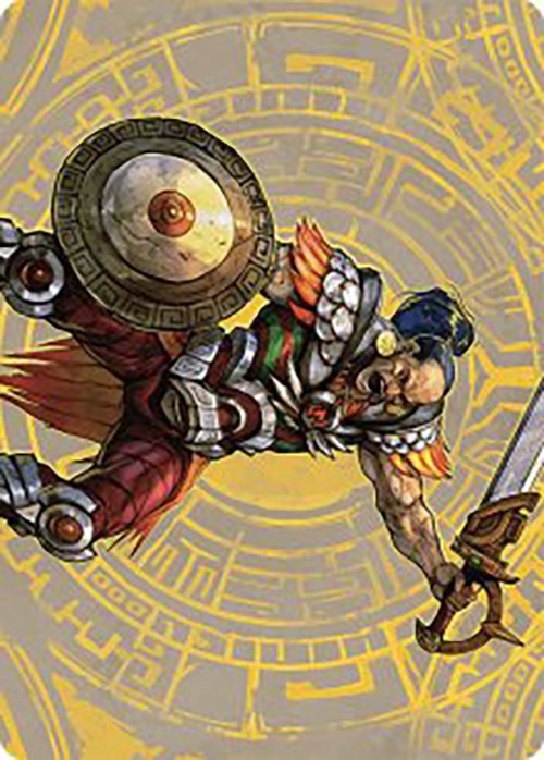 Inti, Seneschal of the Sun Art Card [The Lost Caverns of Ixalan Art Series] | Cracking-Singles