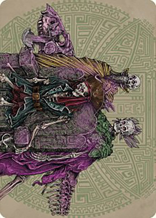 Throne of the Grim Captain Art Card [The Lost Caverns of Ixalan Art Series] | Cracking-Singles