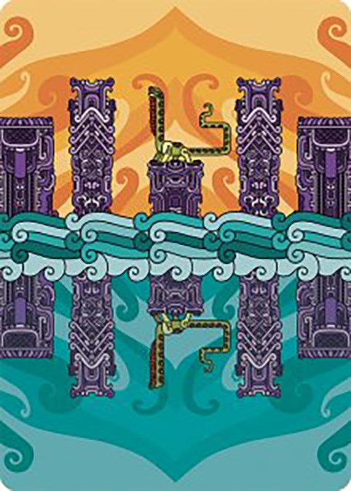 Echoing Deeps Art Card [The Lost Caverns of Ixalan Art Series] | Cracking-Singles
