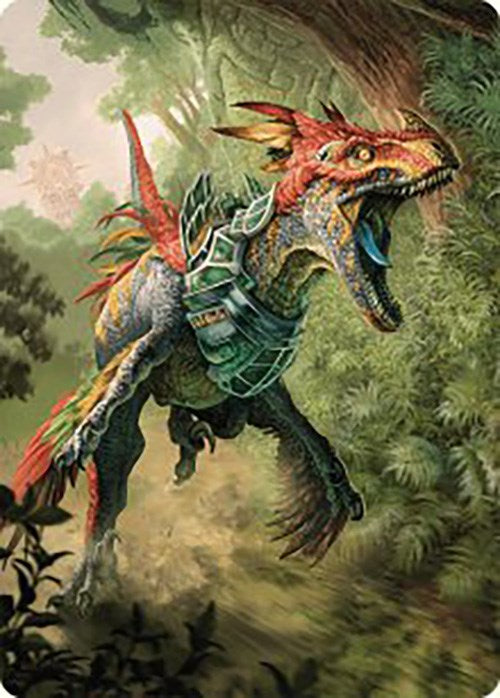 Dinosaur Token Art Card [The Lost Caverns of Ixalan Art Series] | Cracking-Singles